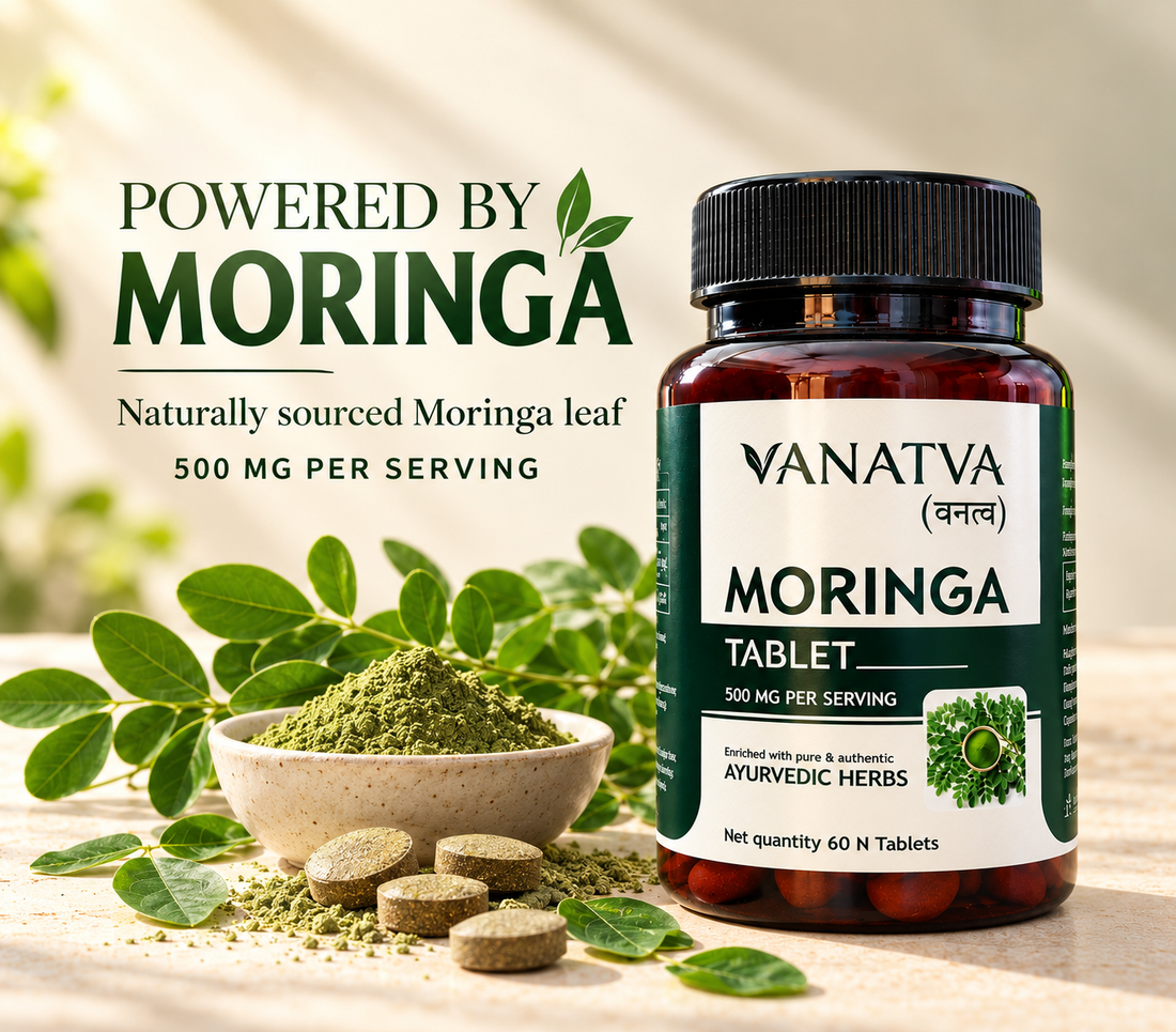 VANATVA Moringa Tablets 500 mg | 60 Tablets